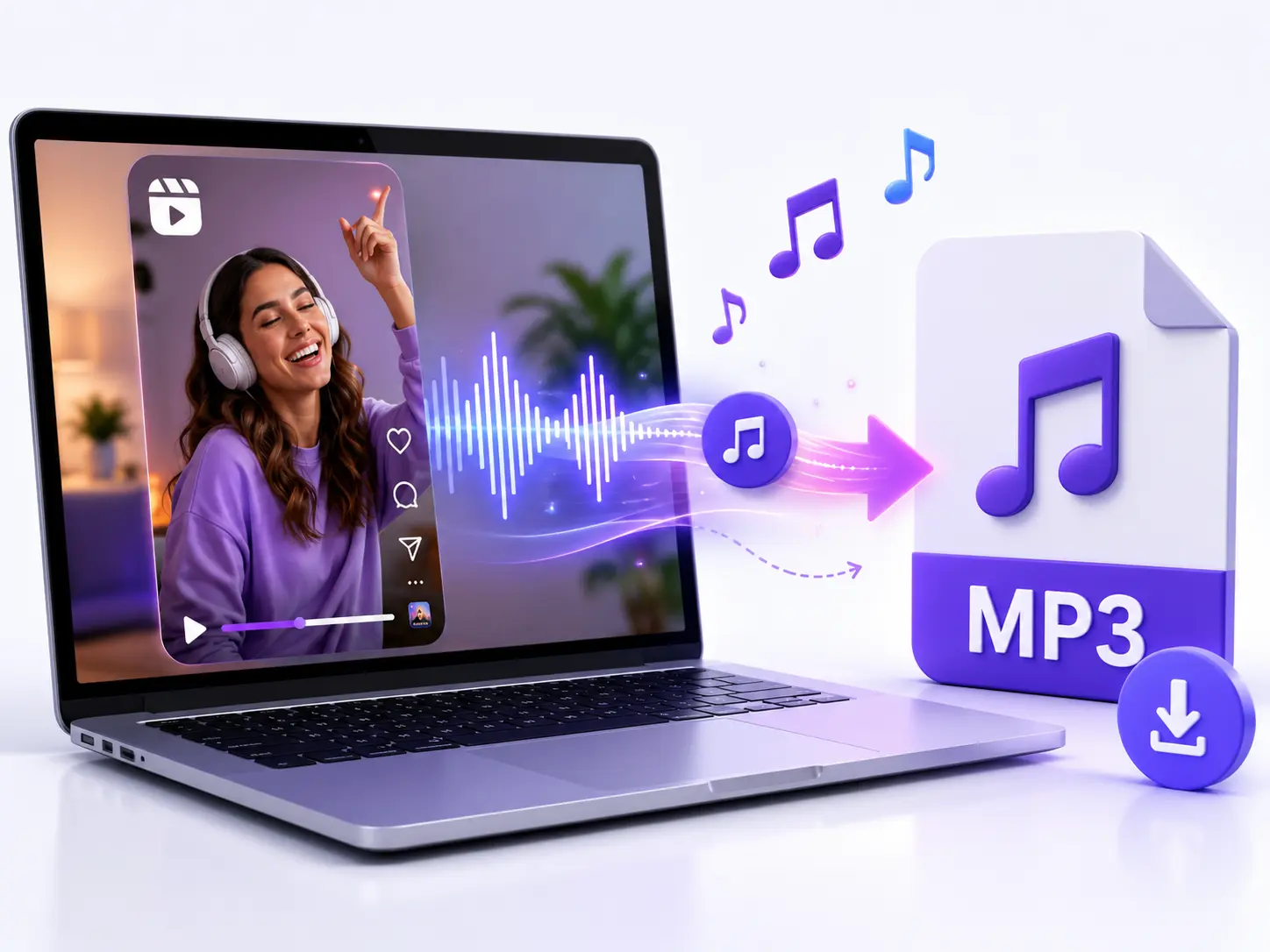 Extracting audio from Instagram Reels